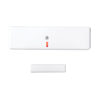 Magnetic wireless contact  for doors and windows - KNOCK SHOCK White