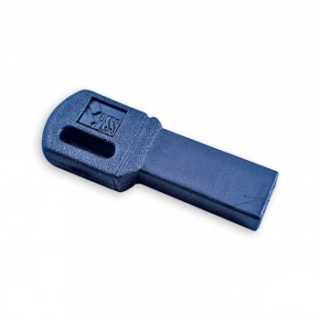 Key for burglar alarm inserter - MKS Blue